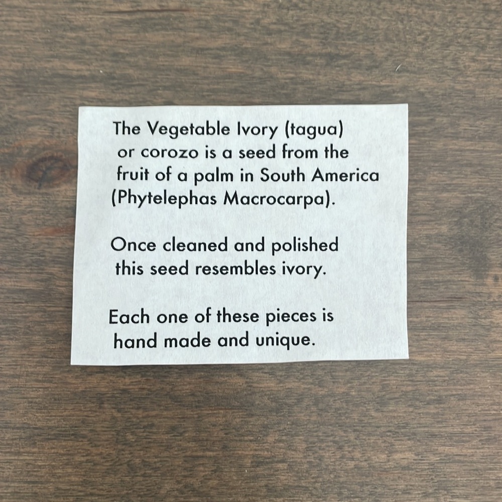 “Tagua” Beacelet 🇪🇨 - Picture 2 of 6